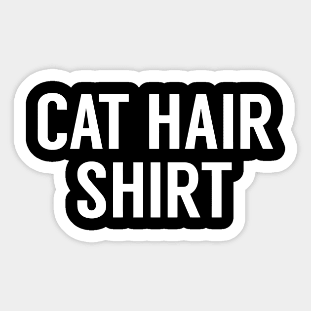 Cat hair Sticker by Miya009